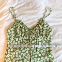 Princess Polly Tasmin Ruffle Tie Mini Dress in Green Floral Size 6 Photo 5