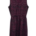 Everly  Aztec V-Neck A-line Dress Small Photo 2