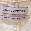 Urban Outfitters Floral White Denim Overalls Shortall Shorts S Photo 6