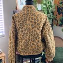 BLANK NYC NWT  Natural Attraction Leopard Print Quilted Snap Up Jacket Photo 2