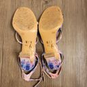 mix no. 6  Pink Purple Square Toe Aliciana Tye Dye Heels 6 Photo 8