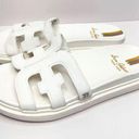 Sam Edelman Sandals Valeri Slides Womens 8.5 Leather in White Open Toe Photo 1