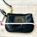 Coach New  Daisy Liquid Gloss Small Wristlet | Black‎ Photo 6