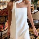 ZARA nwt blogger favorite white mini party coctail choker dress Photo 2