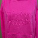 Juicy Couture  Sport Bright Pink Hoodie Size Medium Photo 1