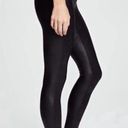 Spanx  Faux Leather Black High Rise Faux Leather Leggings Women’s Size XS Photo 2