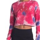 Kappa  Authentic Galz Cropped Tie Dye Sweatshirt Photo 1