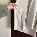 ZARA  | Minimalist Architectural Asymmetrical Tie Neck Blouse | Size Small Photo 1