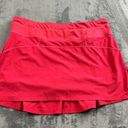 Athleta  Womens Skirt Size M Pink Ruffle High Rise Athletic Tenniscore Preppy Photo 0