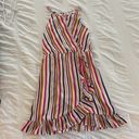 Francesca's NWT Multi-Color Stripe Dress Photo 2