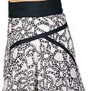 Zac Posen  *RARE* black/white pleated, A-line skirt w/grosgrain trim. Size 10.EUC Photo 5