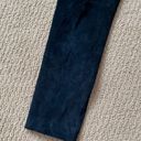 Etcetera Black Y2K Suede Straight Leg Pants Photo 6