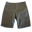 CAbi Women's  816 olive green Ivy League bermuda shorts size 4 Photo 1