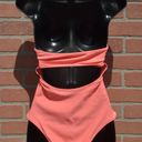 Aerie Ruched Cut Out One Piece Swimsuit Size Medium Photo 8