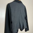 Houndstooth Black Laundry Shelli Segal  Stretch Blazer Size 8 EUC Photo 3