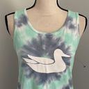 Southern Marsh  Washed Tie Dye Muscle Tank size XS Logo Front Sleeveless Shirt Photo 2