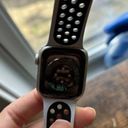 Apple  Watch  Series 7 41mm Starlight Aluminum Case with Pure Platinum/Black Photo 1