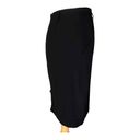 DKNY  Lined, Knee Length Black Pencil Skirt, Size 12 Photo 4