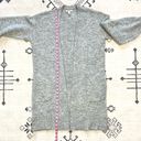 Nine West Light Gray Open Front Long Cardigan Photo 6