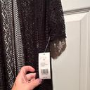 kim rogers Sheer crochet type material cardigan. . Size M. Photo 1