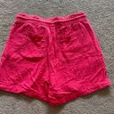 Old Navy Linen Shorts Pink Photo 1