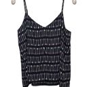 BCBGMAXAZRIA  Cora Arrow Print Tank Top Black Size Small Photo 2