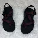 Chacos Women’s  Size 7 Maroon and Purple Single Strap Hiking Shoes Photo 1