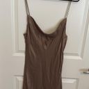 ZARA Mauve Sequin Slip Dress Photo 0