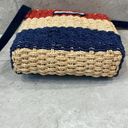 Tommy Hilfiger  Red White and Blue Straw Crossbody purse Photo 2