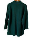 Herman Geist Vintage  Hunter Green Wool Cardigan Sweater Photo 11