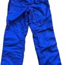 Patagonia  Blue Full Zip Sides Fleece Lined Snow Ski Pants Women’s Size M Photo 0