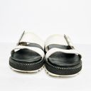 Sorel  Roaming Buckle Slide Sandal White Leather Size 5.5 Women’s Photo 2