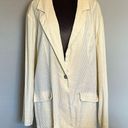 Denim & Co . EUC 2X yellow seersucker long sleeve jacket Photo 0