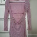 Oh Polly Pink Sequin Dress Photo 4