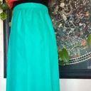 American Vintage VTG 60’s Turquoise High Waisted Pencil Skirt! Excellent Shape! Size (vintage) 6! Photo 8