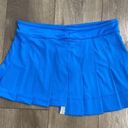 Lucky in Love  Playing in Paradise Hi Low Pleated Skirt Aegean Blue Size Large Photo 4