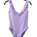 VERO MODA  Frills‎ Swimsuit in Lavender Sz Sm NWT Photo 1