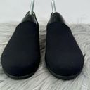 Ecco Felicia Shoes Womens Size 8 Black Stretch Leather Low Slip On Photo 2