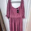 City Chic  GISELLE SQUARE NECK LACE DRESS WOMENS SZ 18 NEW Photo 2