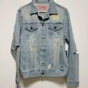 Brooklyn Cloth (W) New!  Distressed Denim Jacket Photo 0