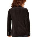 Ann Taylor New  Black The Hutton Blazer Jacket Velvet Size 14 $179 Photo 6