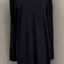 St. John Black Wool Piano Turtleneck Dress Photo 0