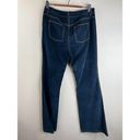 Lafayette 148  Trunk Shared Womens Wide Leg Jeans Size 8 High Rise Blue Photo 1