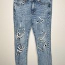 Aeropostale  Low Rise Ripped Boyfriend Jeans Size 0 Photo 7