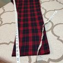 Tommy Hilfiger   Tommy Girl Red Plaid Black  Pants  Zippers Photo 6