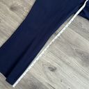 J.Crew Hayden Kickout Crop Pants Womens Sz. 10 Navy Bi-Stretch Cotton Workwear Photo 10