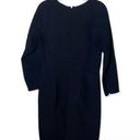 Oscar de la Renta  SZ 10 black wool Dress Photo 4