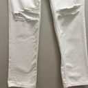 Reformation  Cynthia High Relaxed Jean Distressed Deadstock Cotton White 24 Photo 4