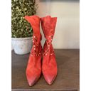 Free People  Dakota Studded Western Boot Ginger Snap Womens Size 37.5 Photo 2