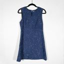 Diane Von Furstenberg  Yvette Painted Cotton Blend Boucle Tweed Sleeveless Dress Photo 0